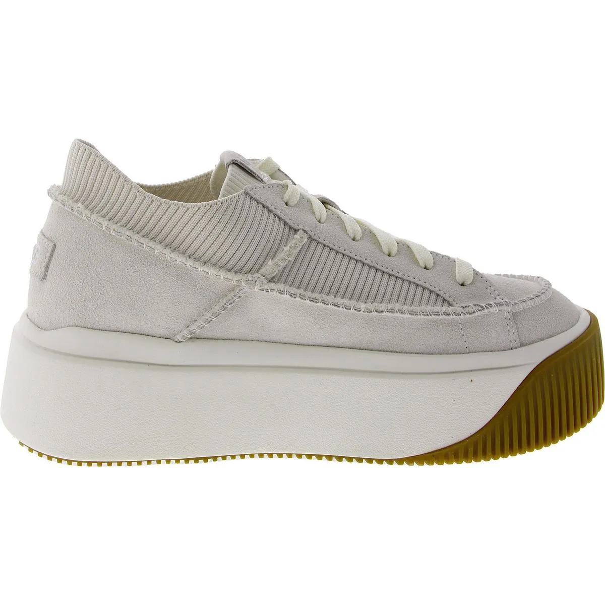 1152717 Womens Lace-Up Platform Casual And Fashion Sneakers