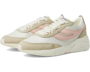 4089 Training 9Ts Slim Sneaker In White/pink/beige