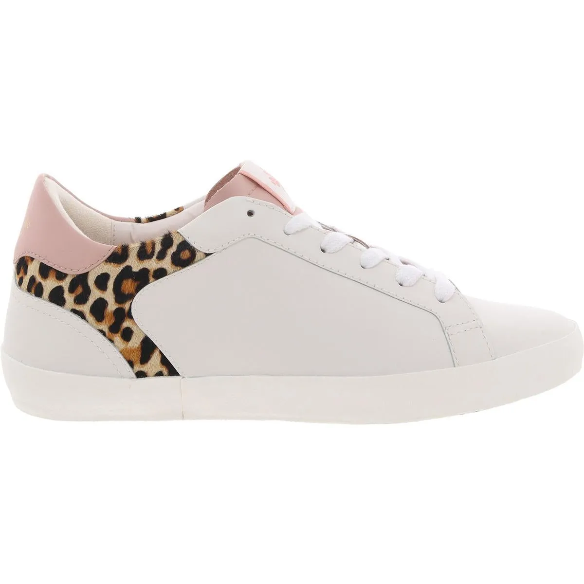 Ace Womens Animal Print Leather Casual And Fashion Sneakers