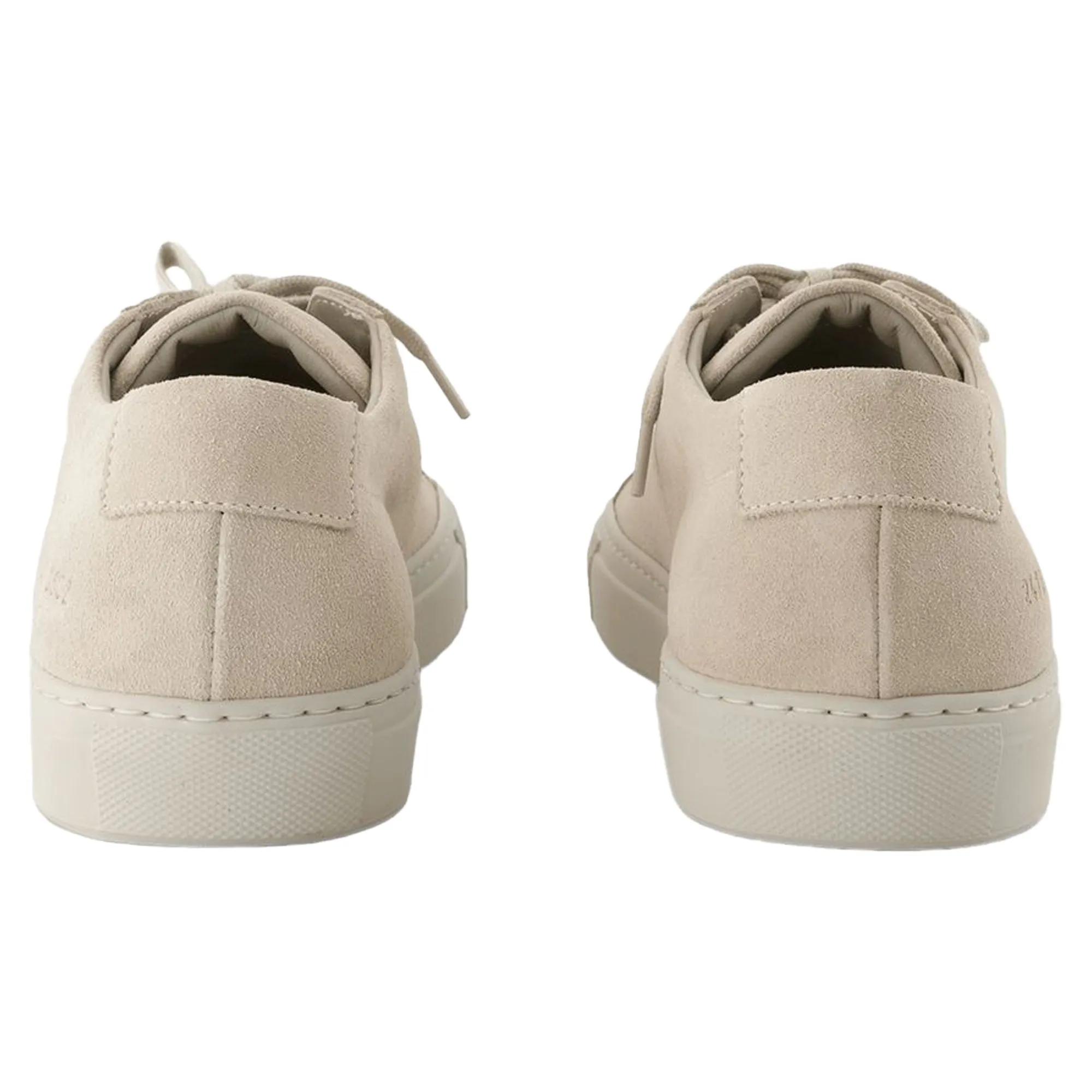 Achilles Tonal Suede Sneakers - COMMON PROJECTS - Leather - Beige