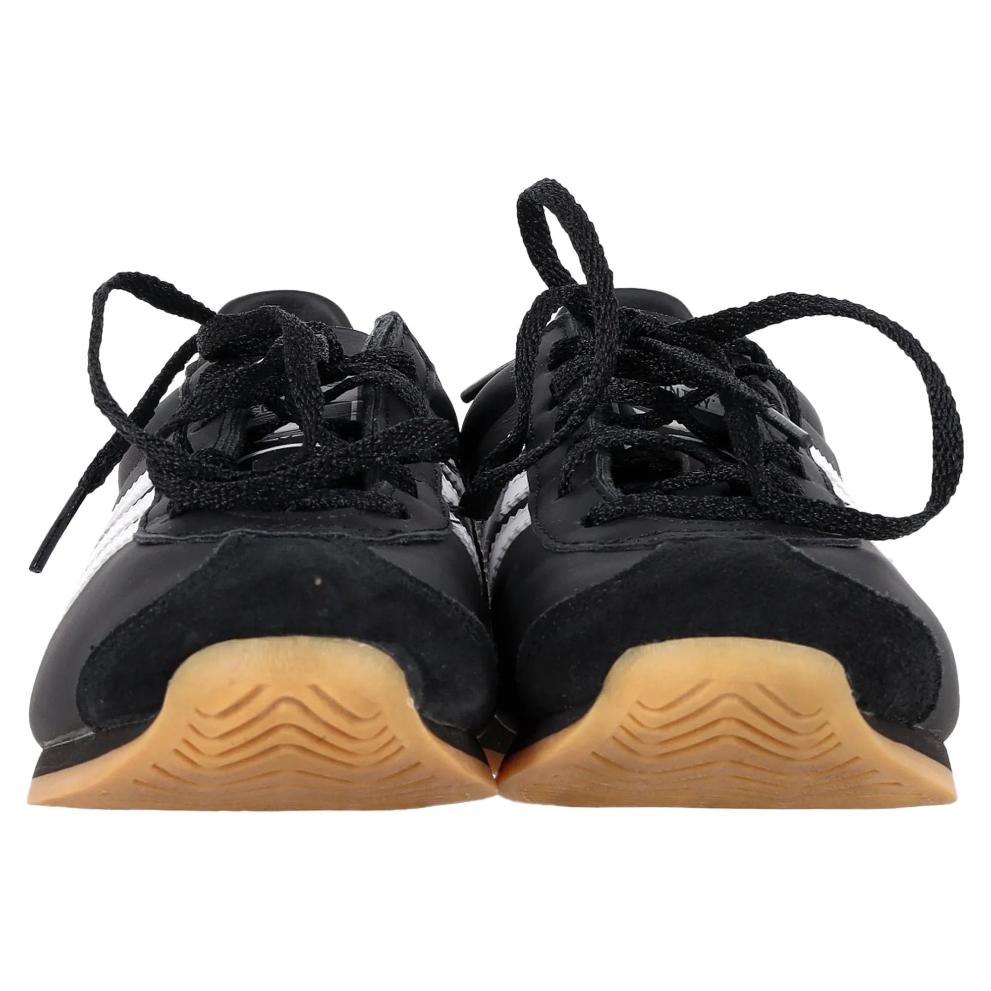 Adidas Country OG Low-Top Sneakers in Black Calfskin Leather