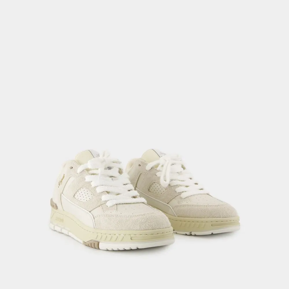 Area Lo Sneakers - Leather - Beige