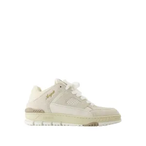 Area Lo Sneakers - Leather - Beige