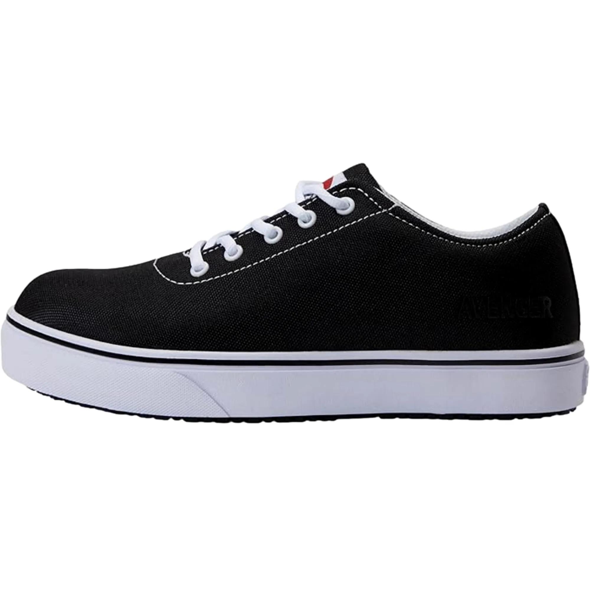 Avenger Work Boots A410 Alley Black / White  A410-BLK-WHT Women's