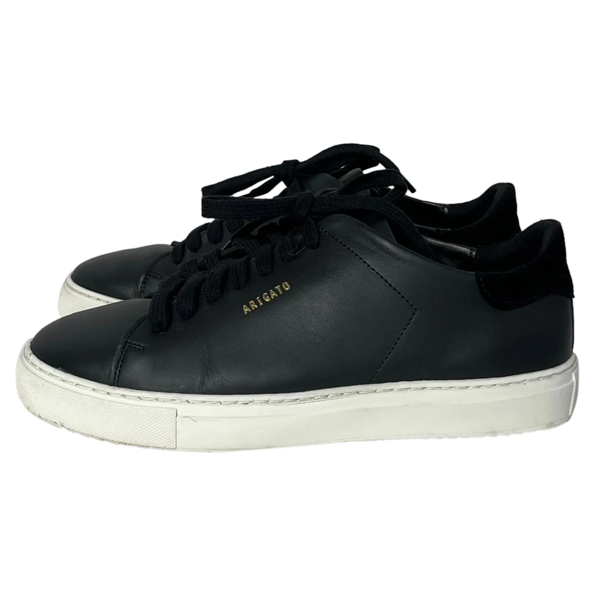 Axel Arigato Clean 90 Sneakers in Black Leather