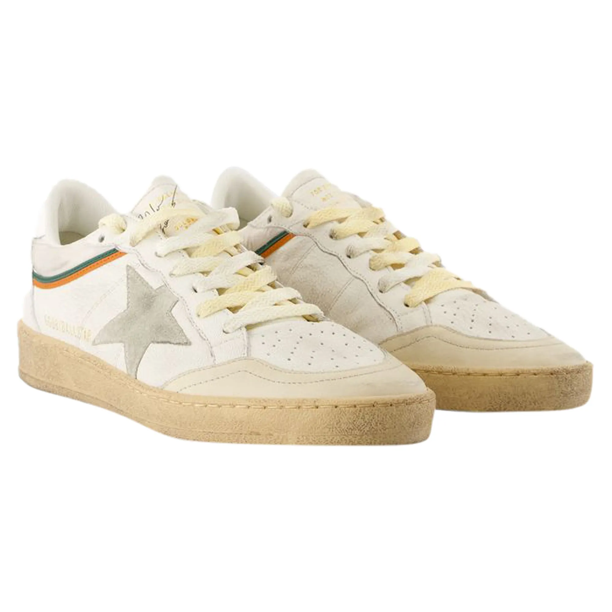 Ballstar Sneakers - Golden Goose Deluxe Brand - Leather - White