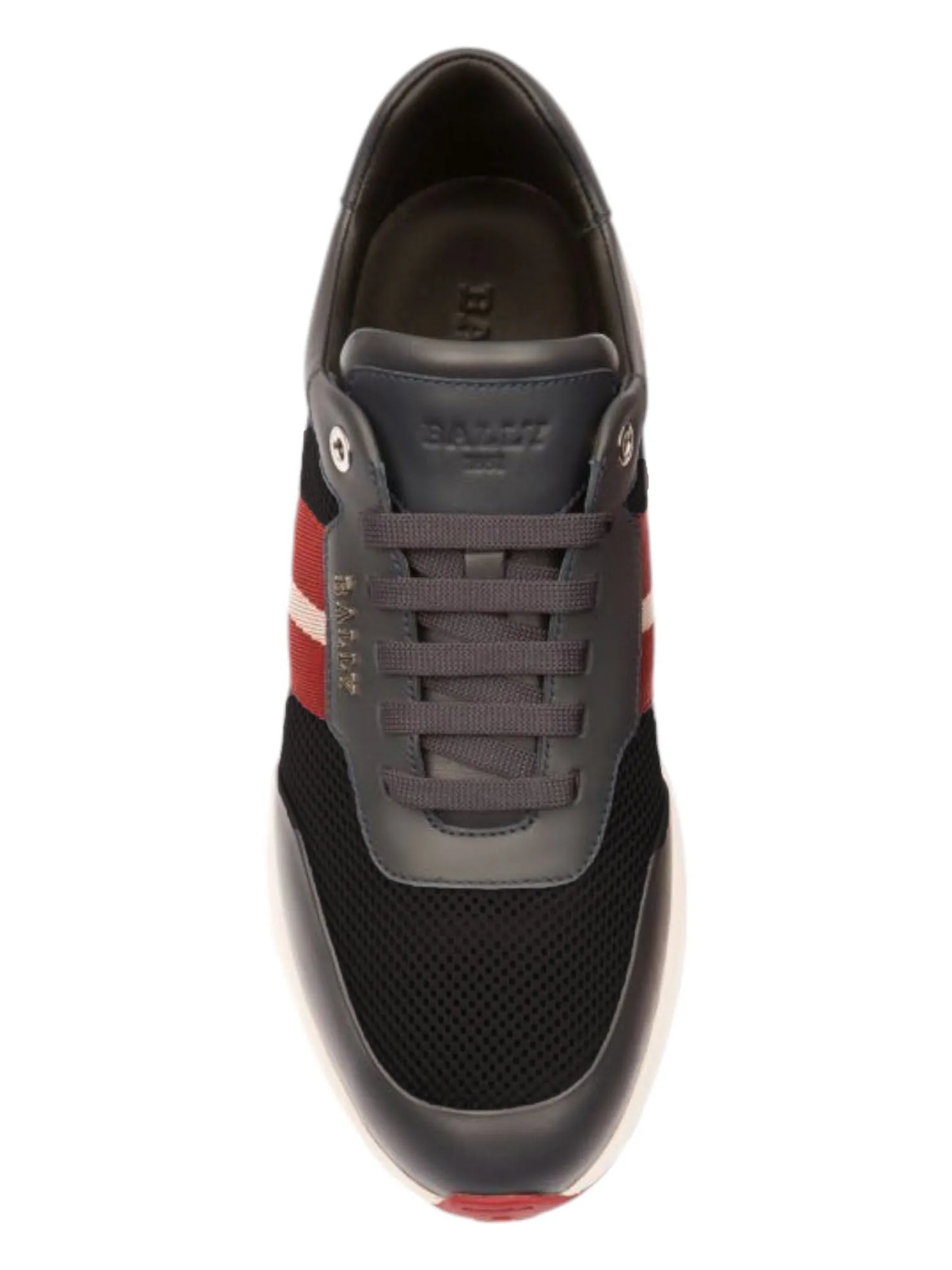 Bally Daryn-T 6300449 Men's Black Mesh & Leather Sneakers