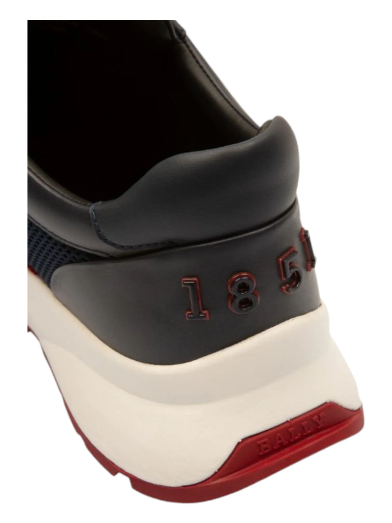 Bally Daryn-T 6300449 Men's Black Mesh & Leather Sneakers