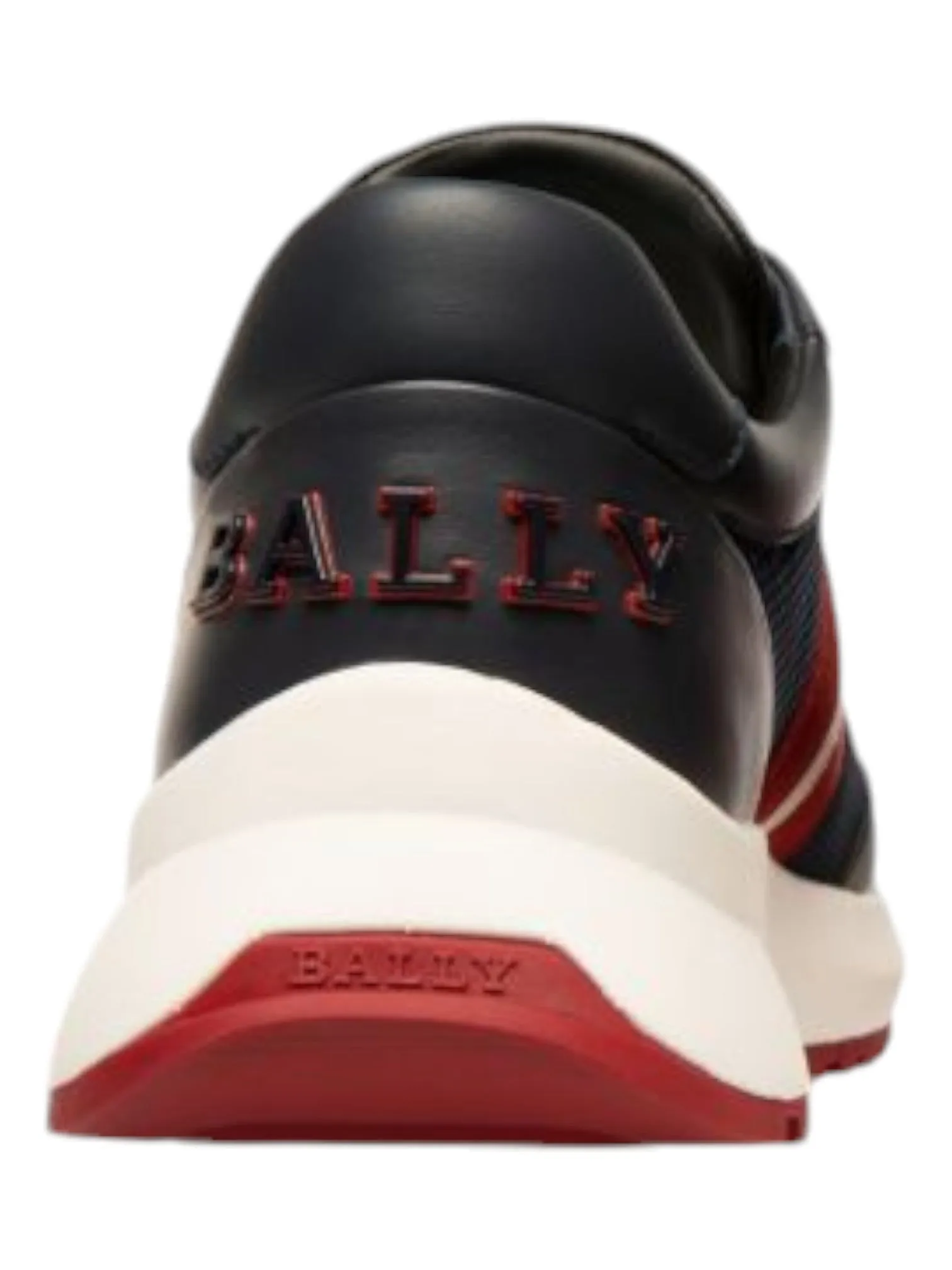 Bally Daryn-T 6300449 Men's Black Mesh & Leather Sneakers