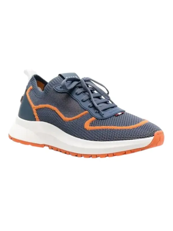 Bally Davyn 6300451 Men's Contrast-Trimmed Mesh Sneakers