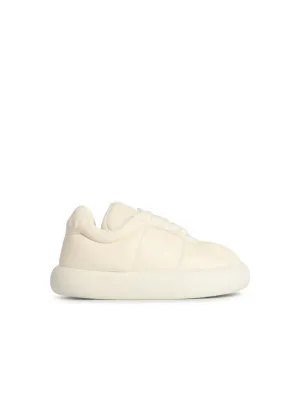 Bigfoot 2.0' White Leather Sneakers