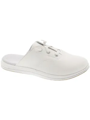 Breeze Clara Womens Cushioned Footbed Canvas Slip-On Sneakers