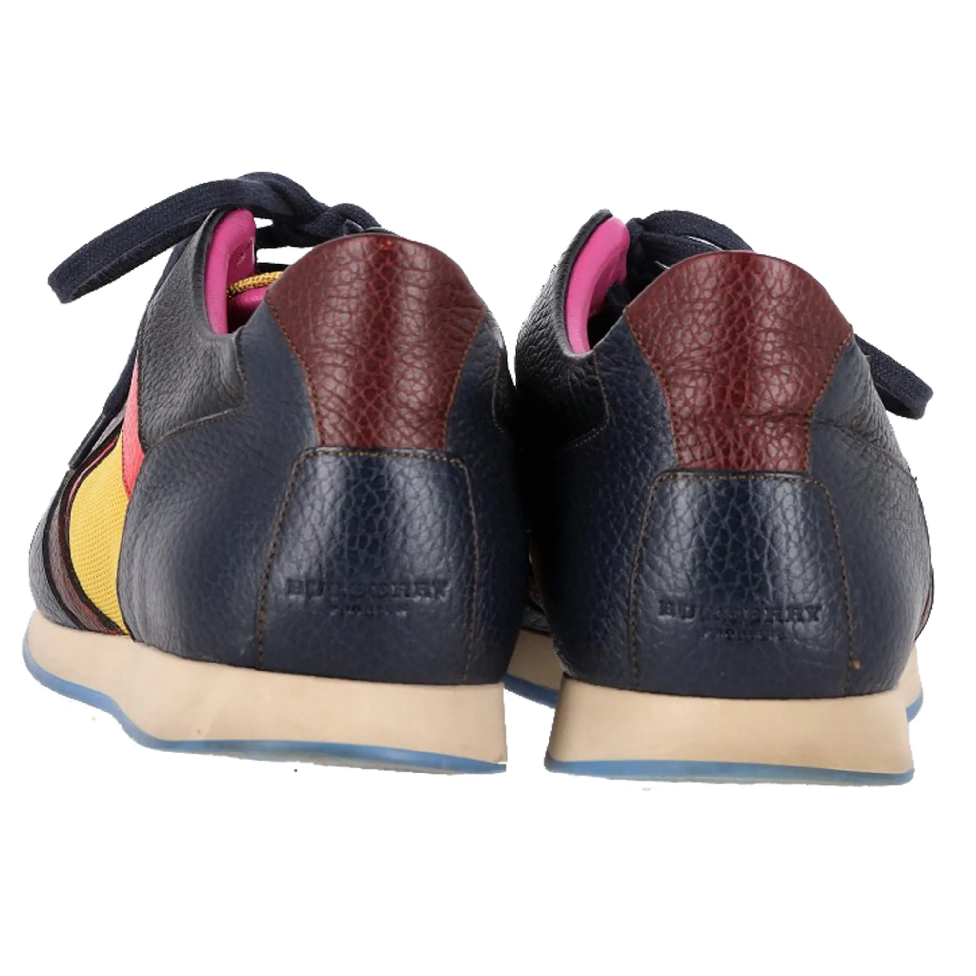 Burberry Prorsum The Field Sneakers in Multicolor Leather
