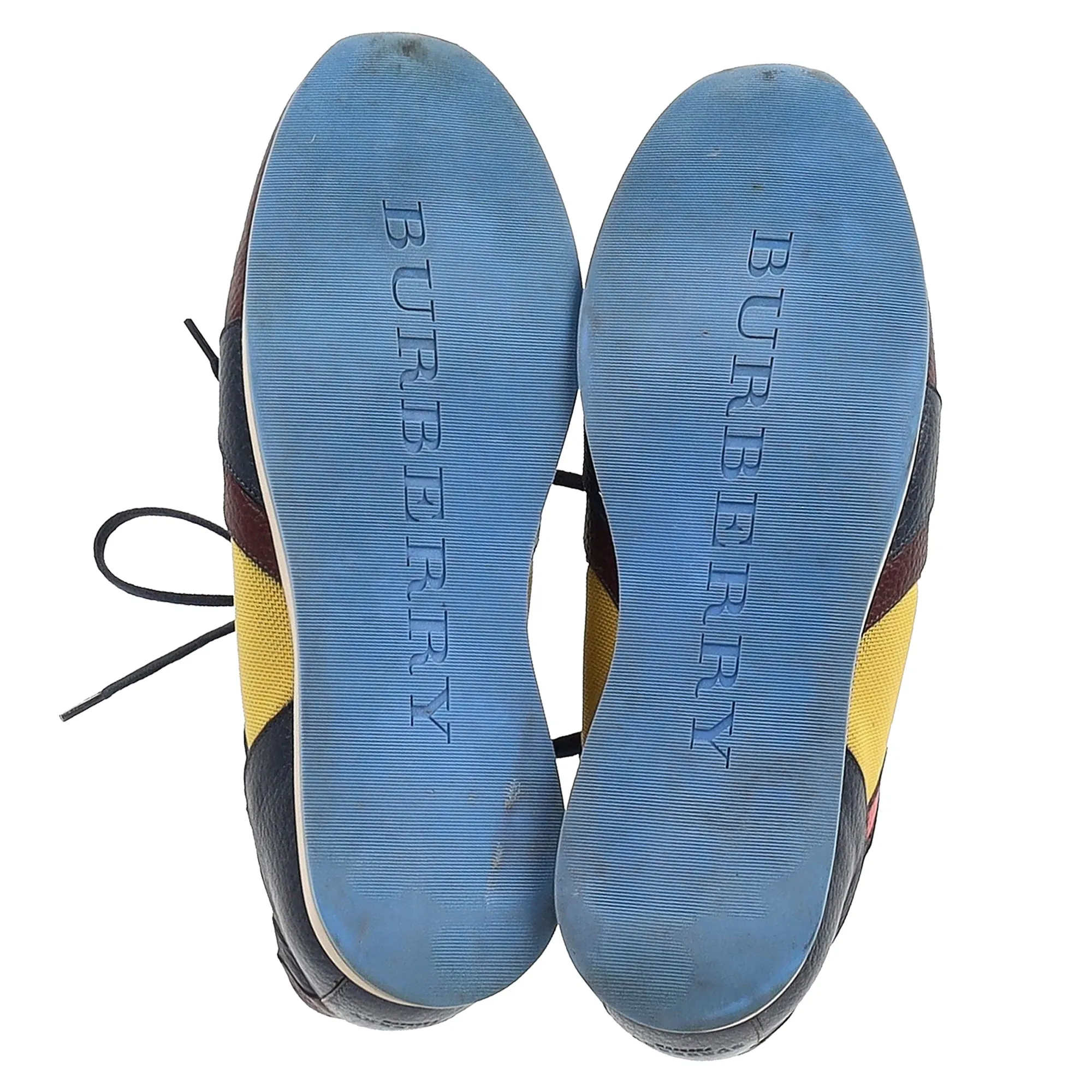 Burberry Prorsum The Field Sneakers in Multicolor Leather