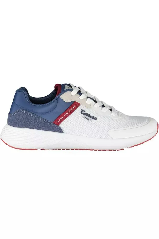 Carrera Sleek  Lace-Up Sneakers with Contrasting Men's Accents