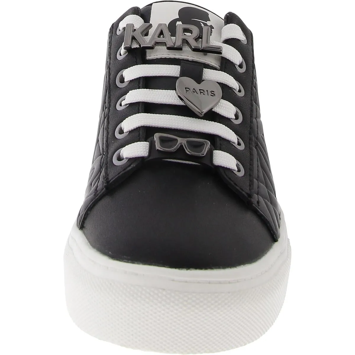 Cate Karl Box Womens Leather Lifestyle Casual And Fashion Sneakers