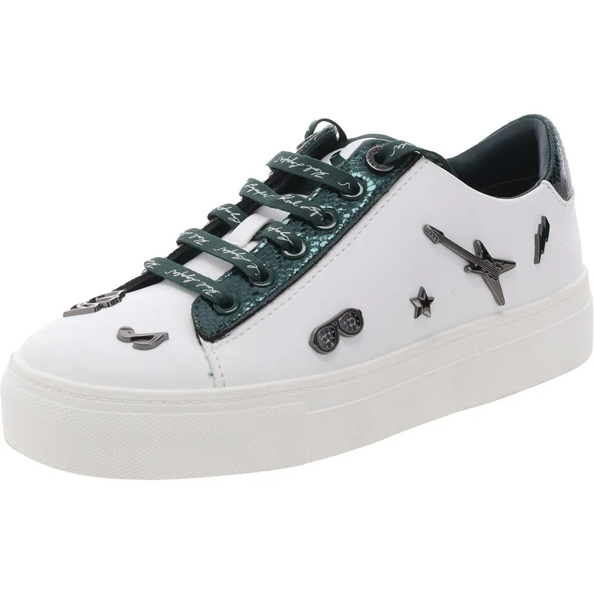 cate rocker Womens Embellished Man Made Casual And Fashion Sneakers