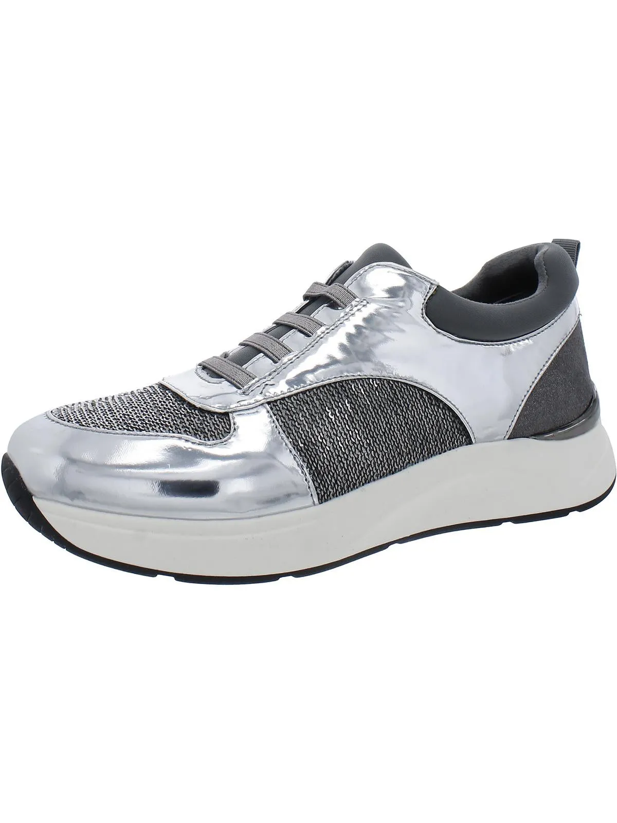 Christal Womens Faux Suede Lifestyle Casual and Fashion Sneakers