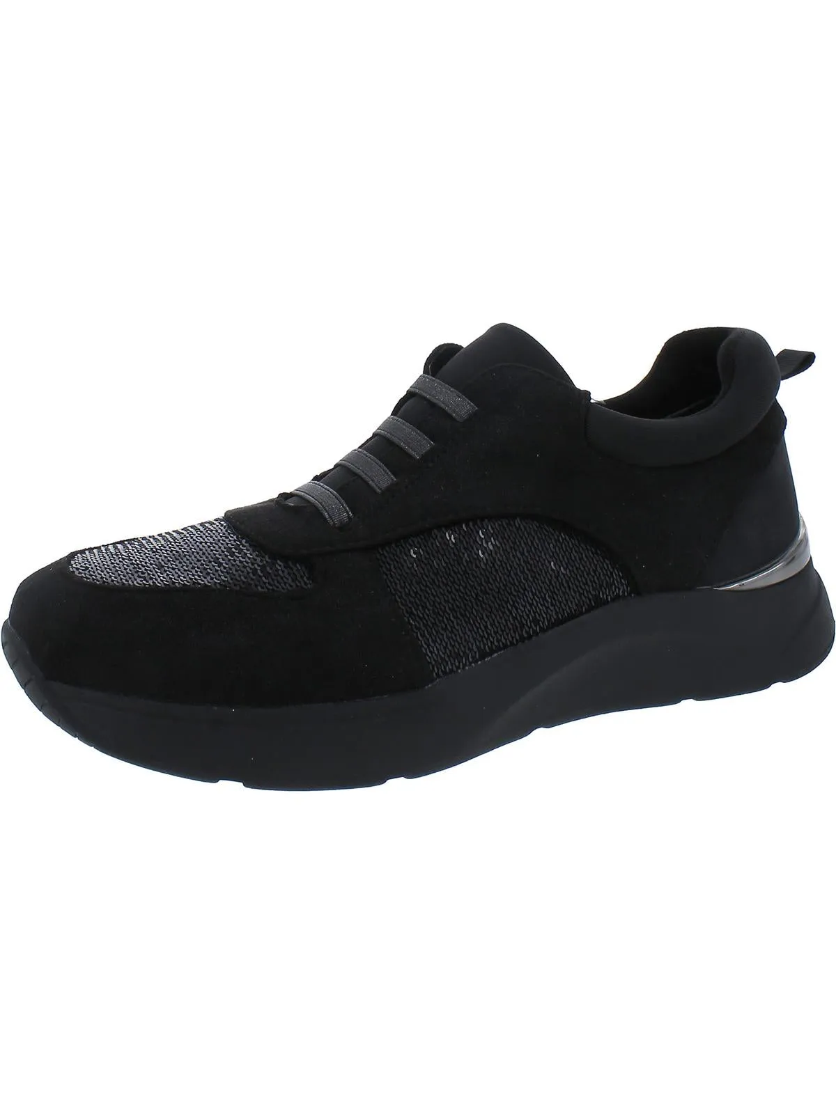 Christal Womens Faux Suede Lifestyle Casual and Fashion Sneakers