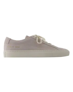 Contrast Achilles Sneakers - COMMON PROJECTS - Leather - Beige