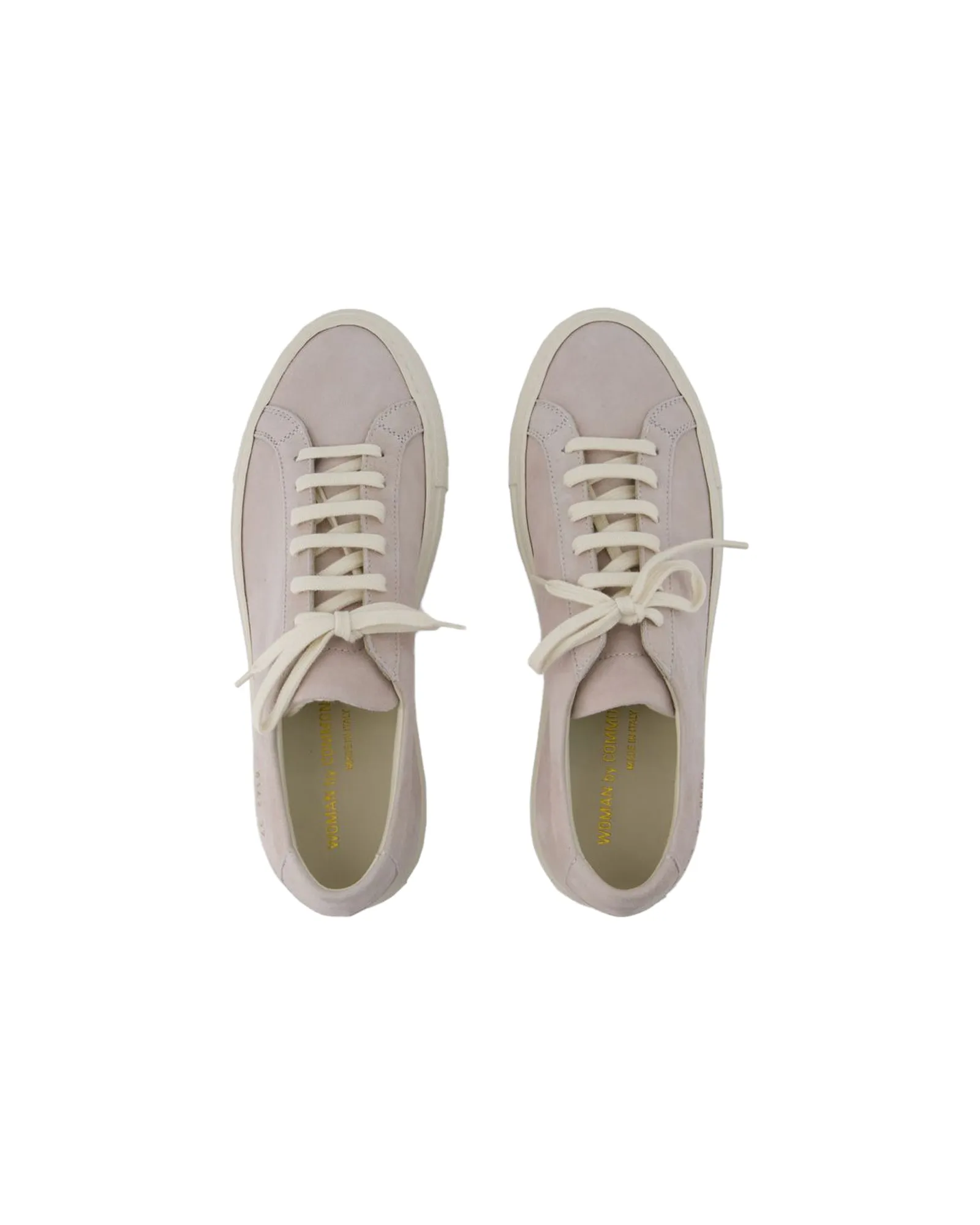 Contrast Achilles Sneakers - COMMON PROJECTS - Leather - Beige