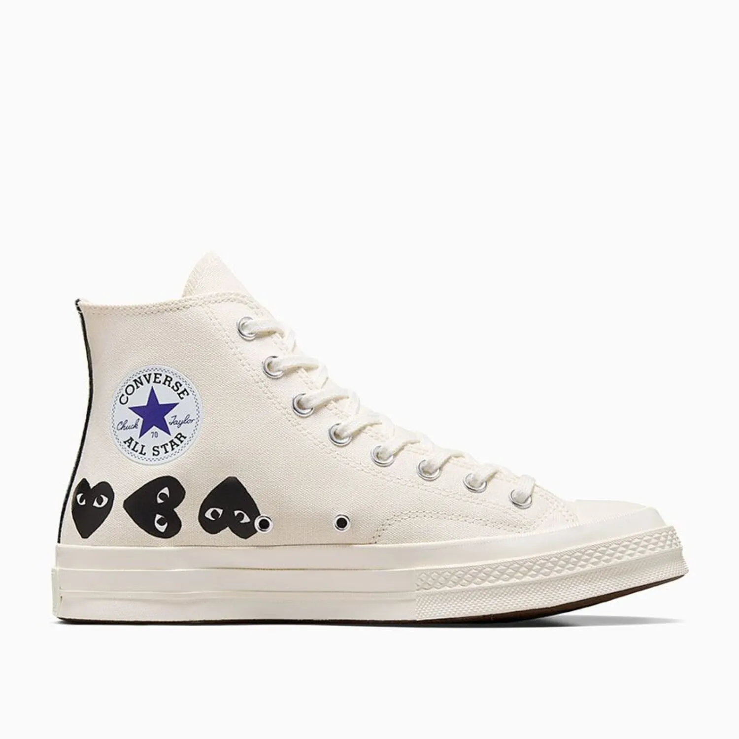 Converse Chuck 70 CDG HI Milk/Black-Egret  A08148C Men's