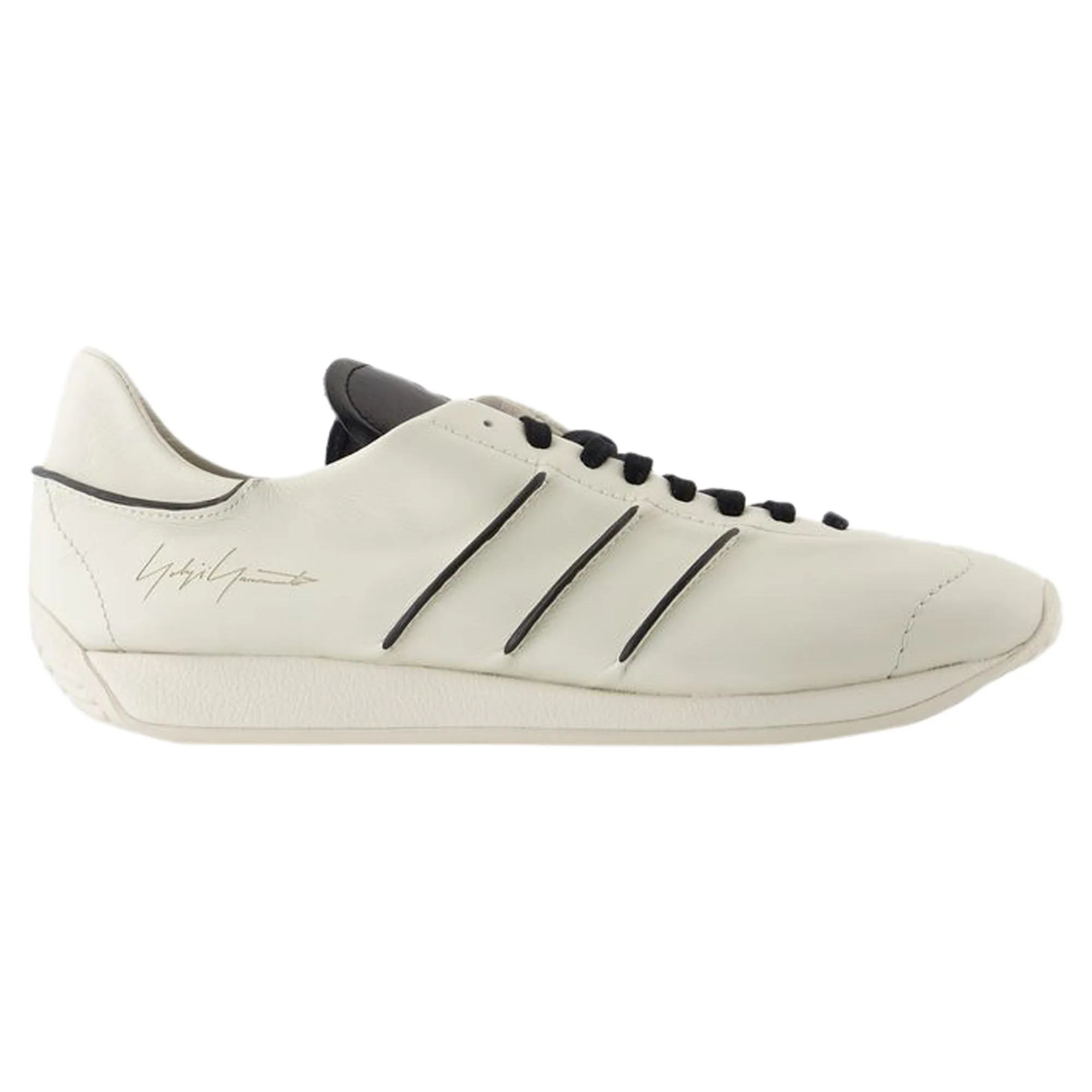 Country Sneakers - Y-3 - Leather - White