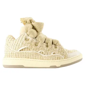 Curb Sneakers - Lanvin - Synthetic - Beige
