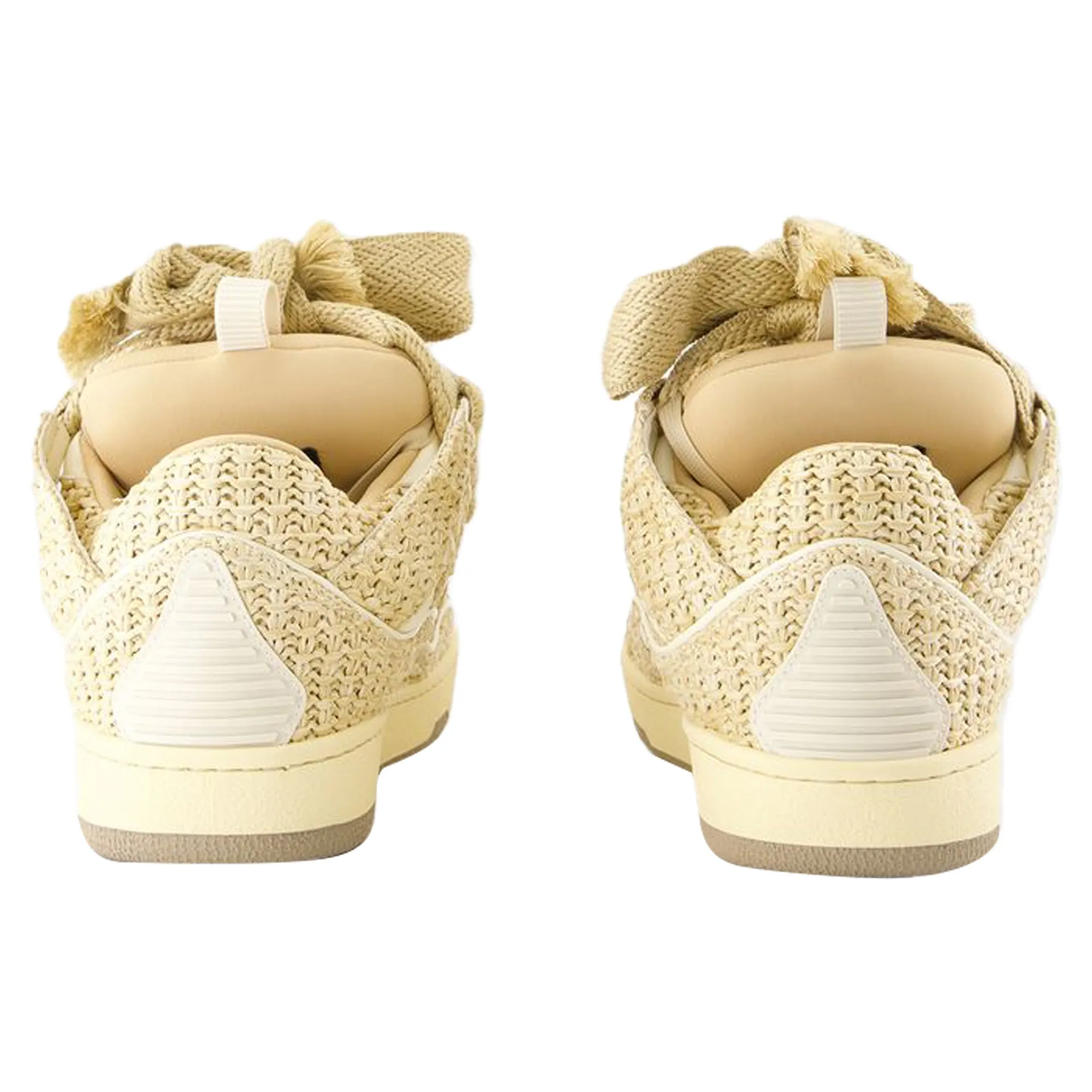 Curb Sneakers - Lanvin - Synthetic - Beige