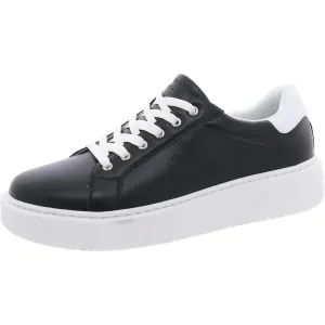Daili Womens Padded Insole Faux Leather Casual And Fashion Sneakers