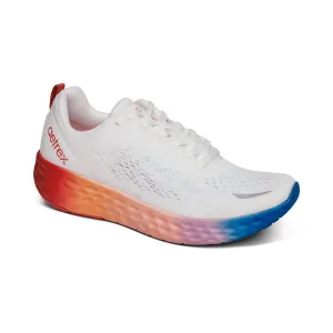 Danika Arch Support Sneaker In White Ombre