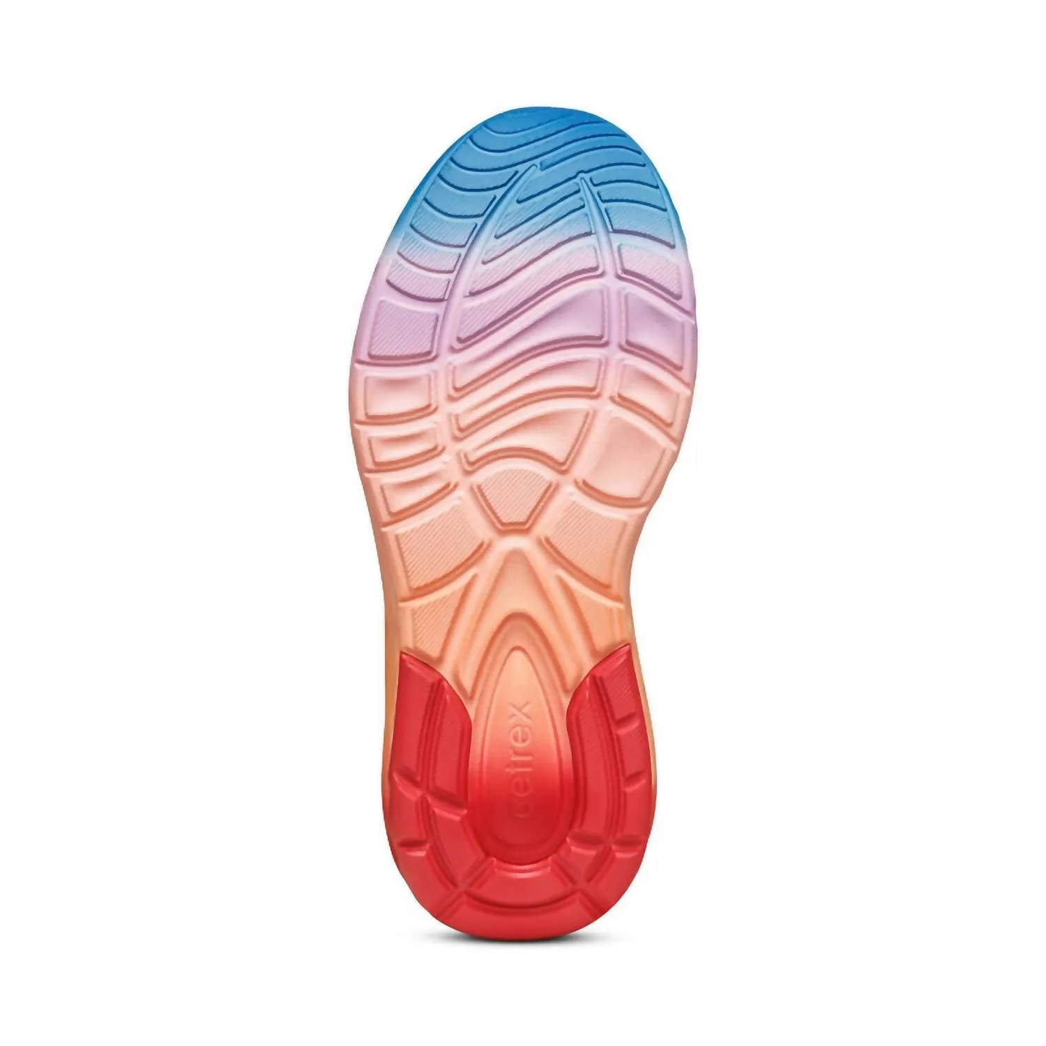 Danika Arch Support Sneaker In White Ombre