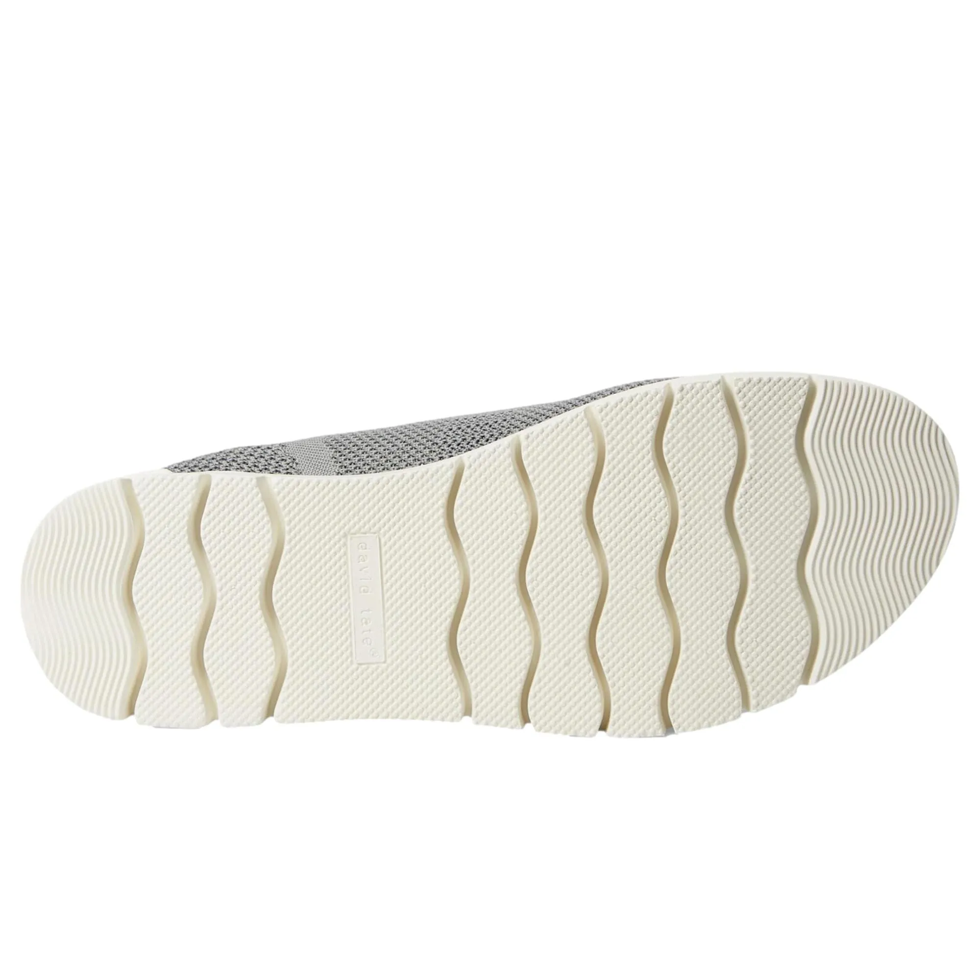 David Tate Comfy Knit Fabtic Flat Grey / White  NWS24-503 Women's