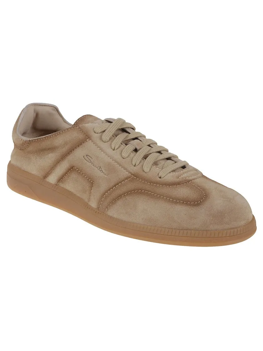 Dbs Oly Suede Sneakers With Double Buckle Detail