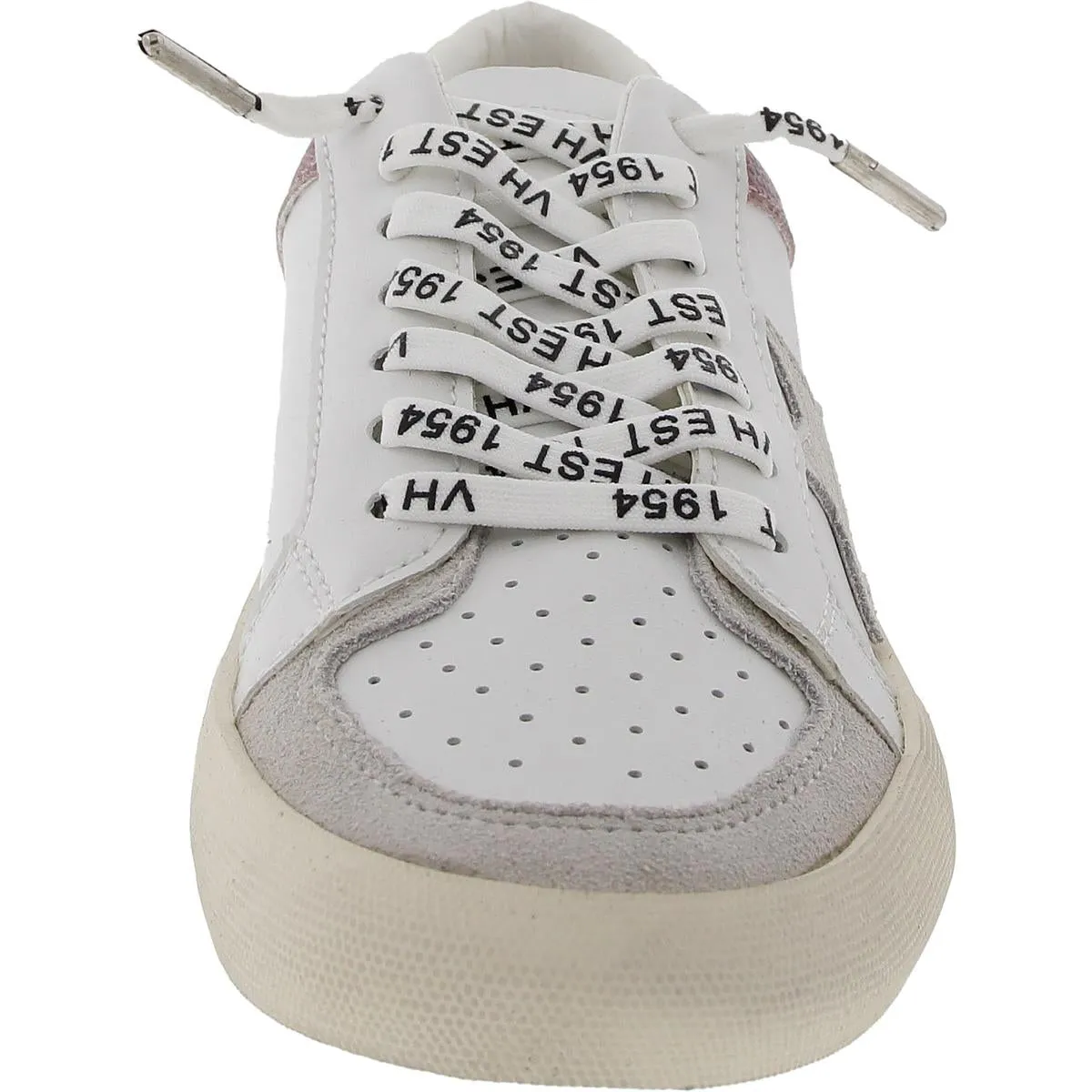 DENVER Womens Cushioned Footbed Leather Casual And Fashion Sneakers