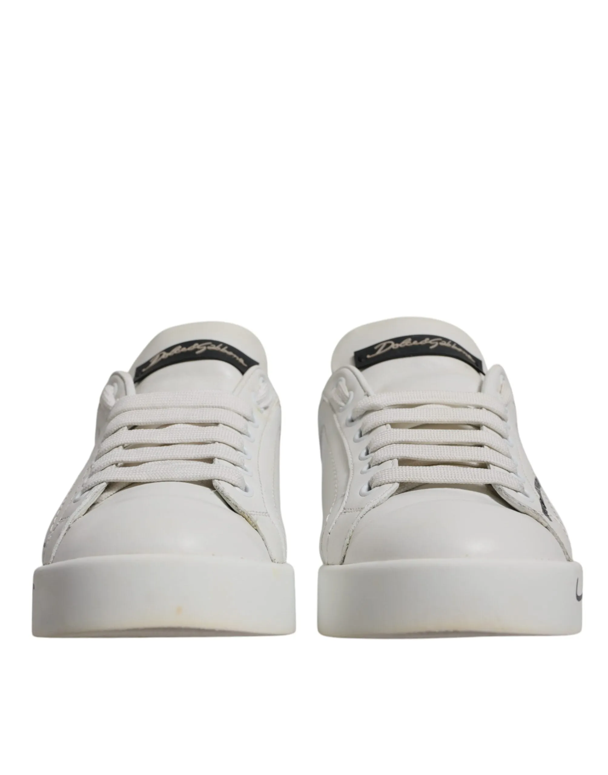 Dolce & Gabbana blue Logo Portofino Sneakers Women's Shoes (Pre-Owned)