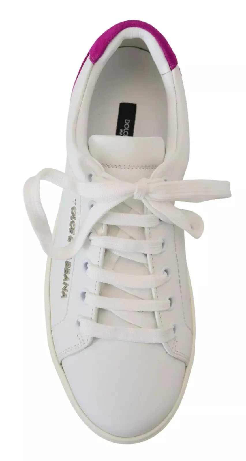 Dolce & Gabbana Classic Sneakers Women Leather Women's Shoes (Pre-Owned)