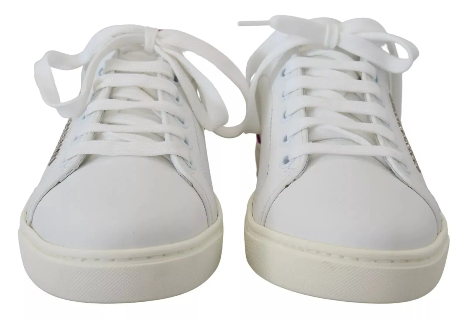 Dolce & Gabbana Classic Sneakers Women Leather Women's Shoes (Pre-Owned)
