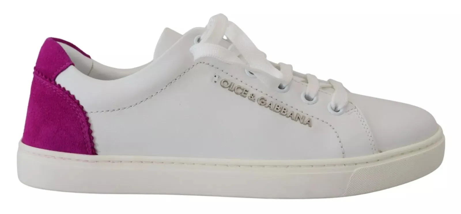 Dolce & Gabbana Classic Sneakers Women Leather Women's Shoes (Pre-Owned)