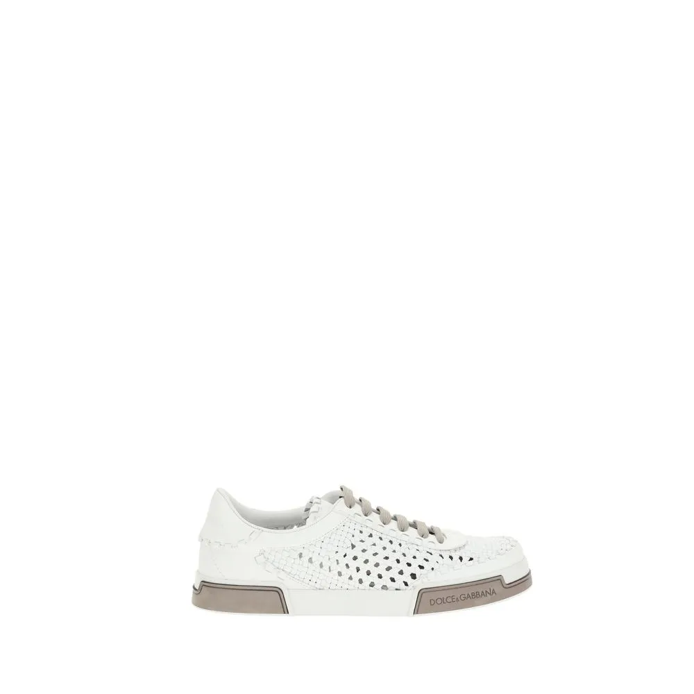 Dolce & Gabbana Mesh Panel Men's Sneakers