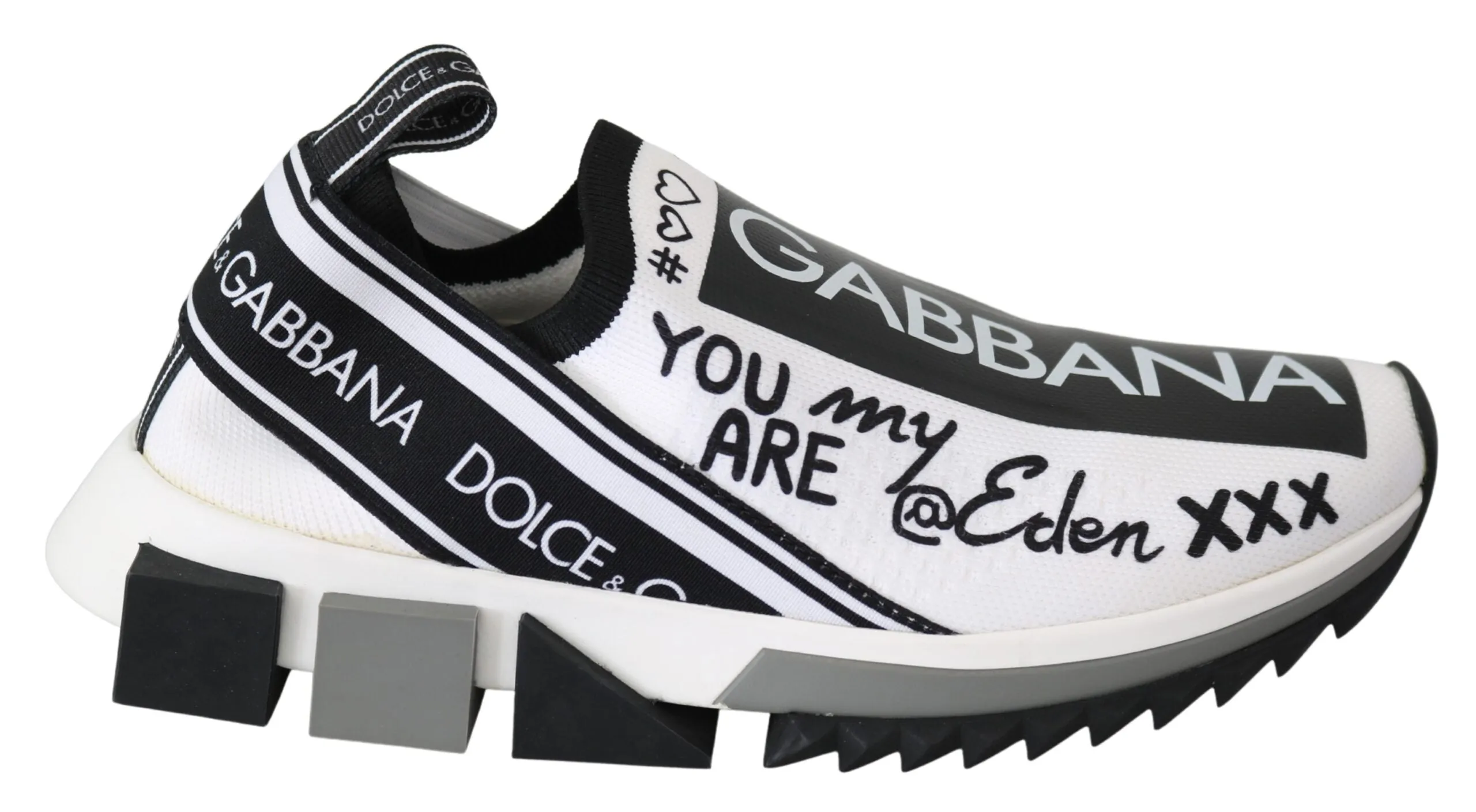 Dolce & Gabbana  Slip On Sorrento Women's Sneakers (Pre-Owned)
