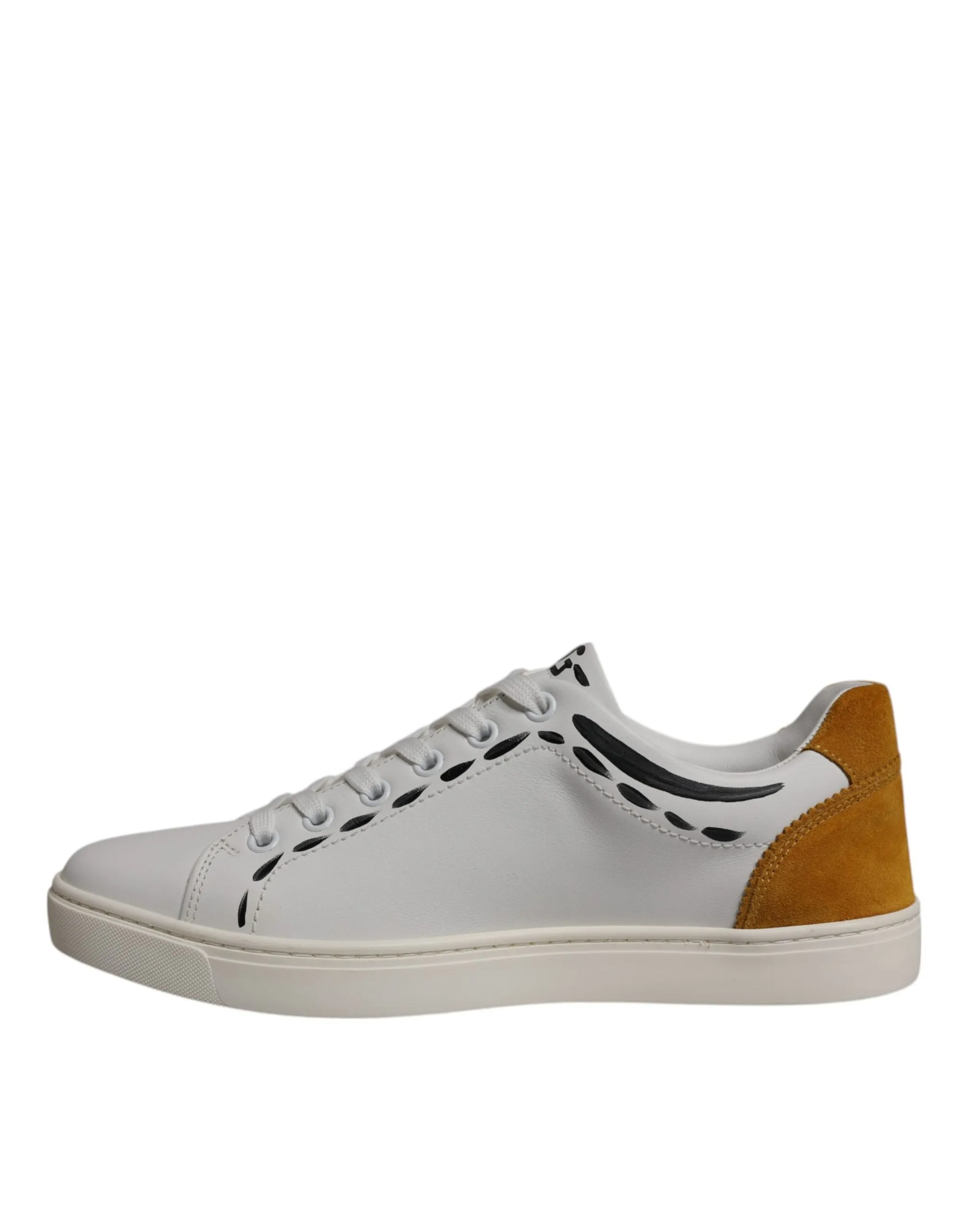 Dolce & Gabbana Suede Leather Low Top Sneakers Men's Shoes