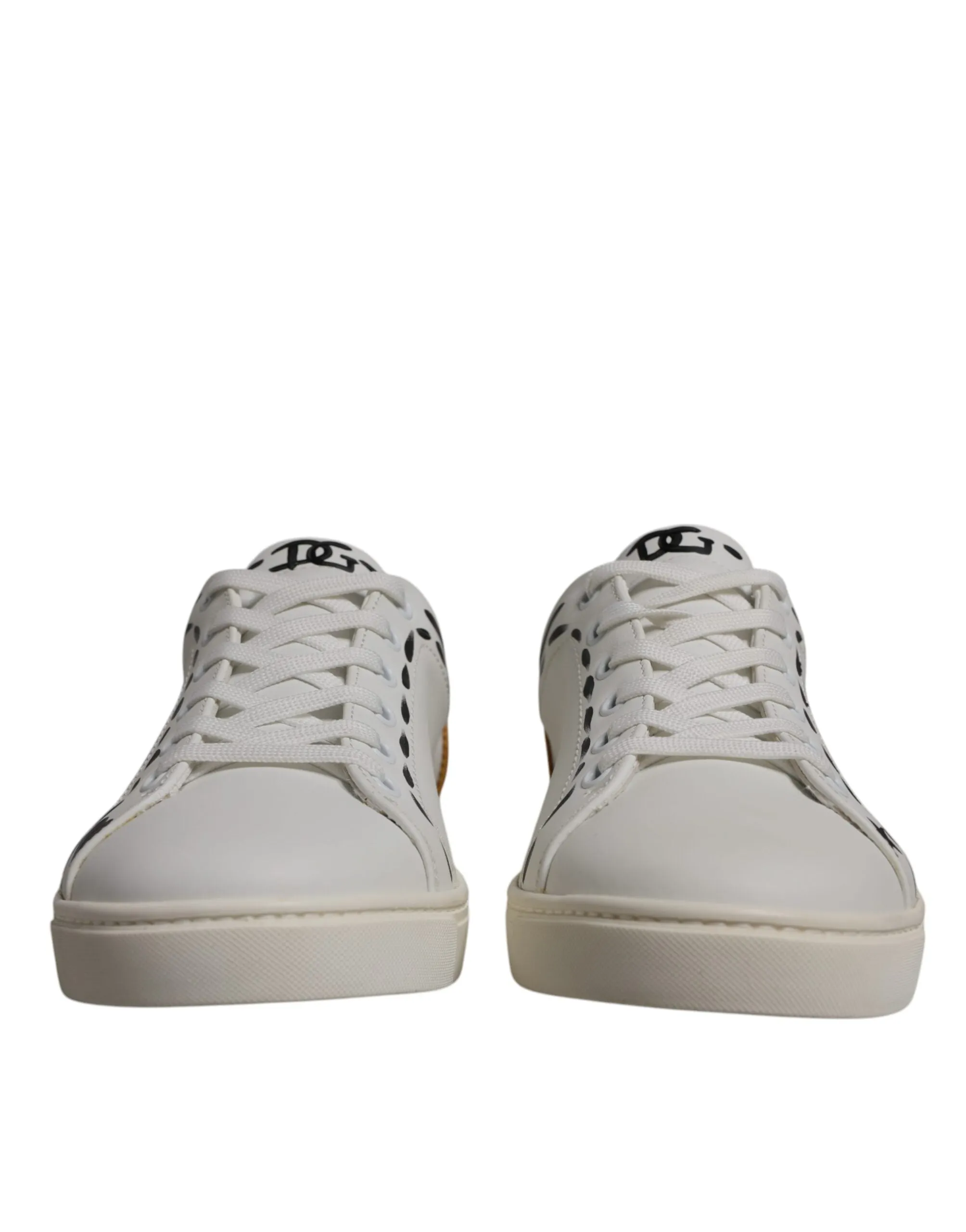 Dolce & Gabbana Suede Leather Low Top Sneakers Men's Shoes
