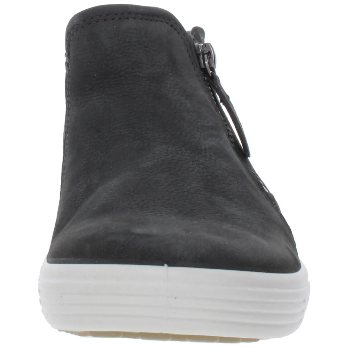 Ecco Soft 7  Womens Suede Mid-Top Casual and Fashion Sneakers
