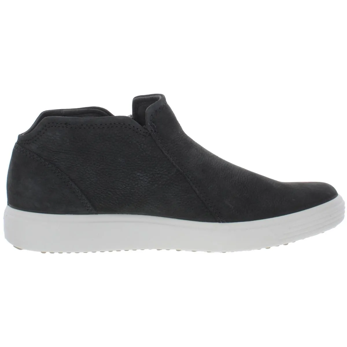 Ecco Soft 7  Womens Suede Mid-Top Casual and Fashion Sneakers