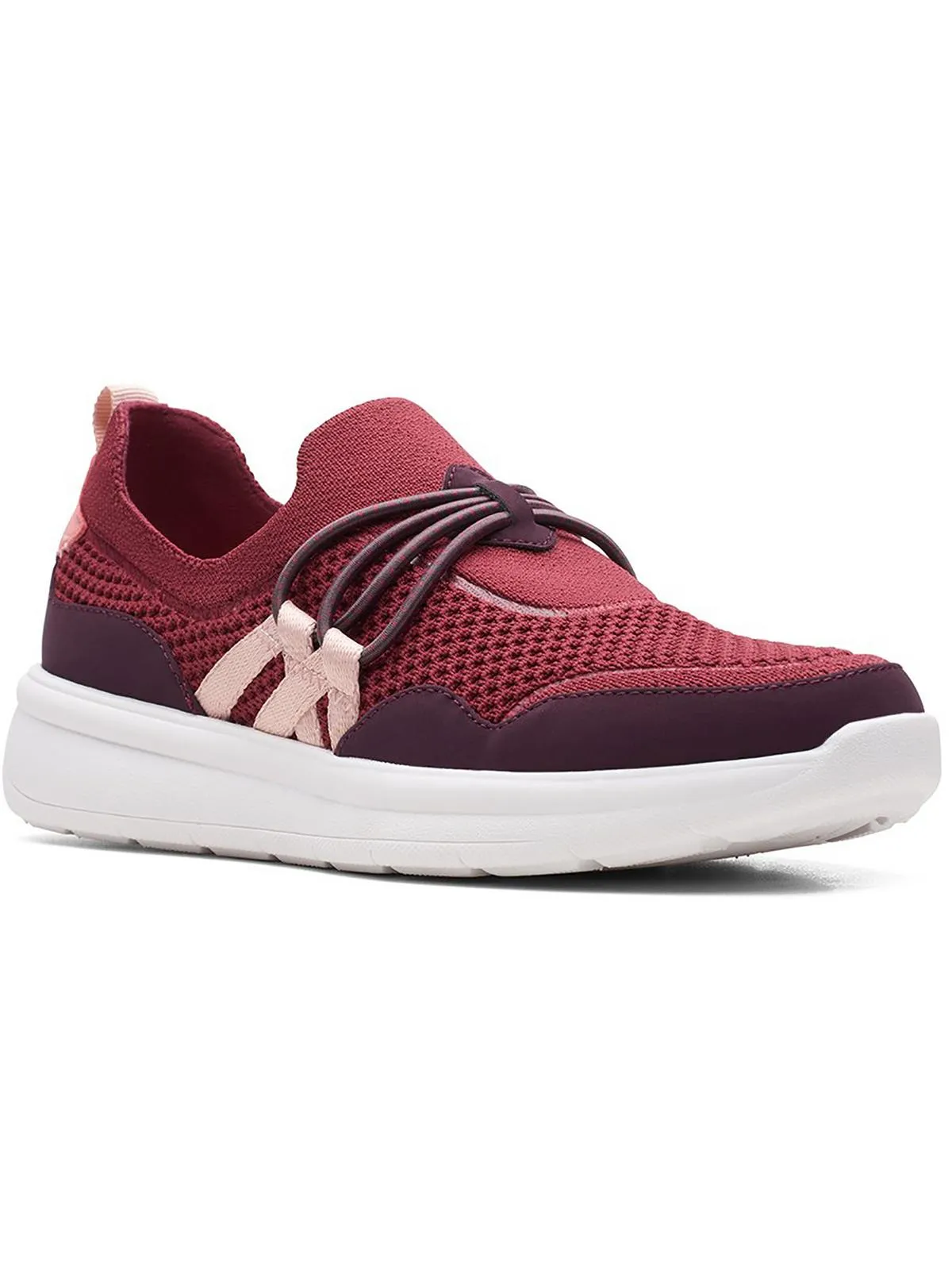 Ezera Run Womens Knit Slip On Casual And Fashion Sneakers