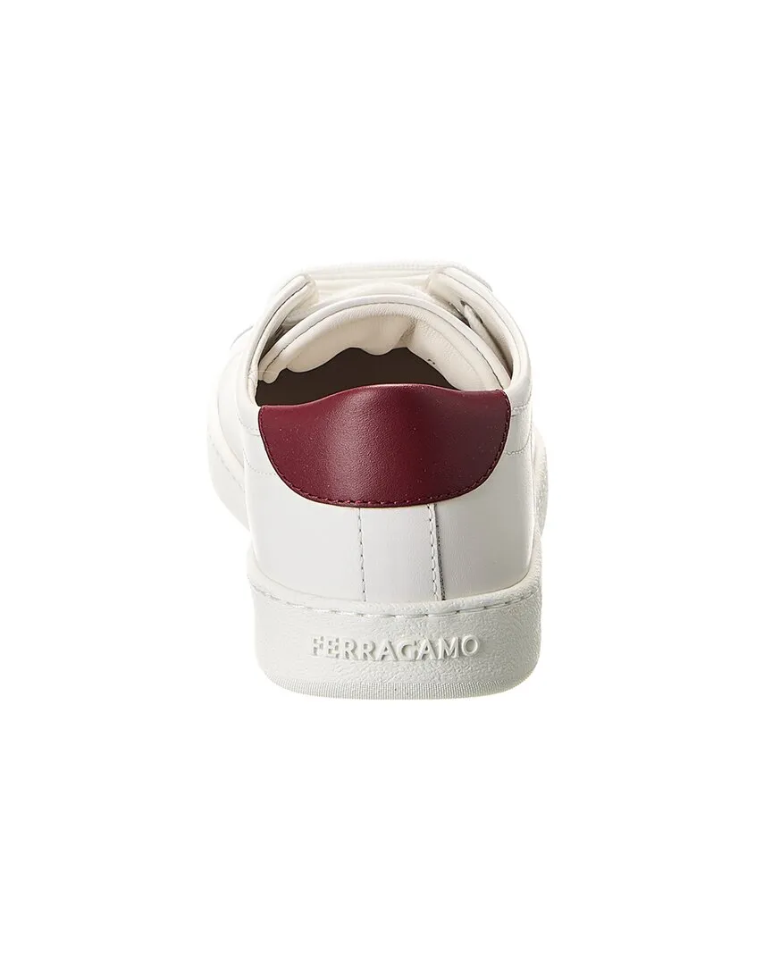Ferragamo Brandy Leather Sneaker