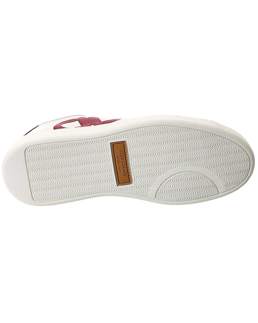 Ferragamo Brandy Leather Sneaker