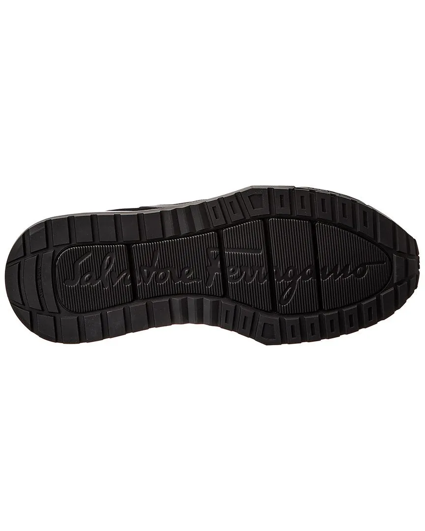 Ferragamo Leather & Suede Sneaker