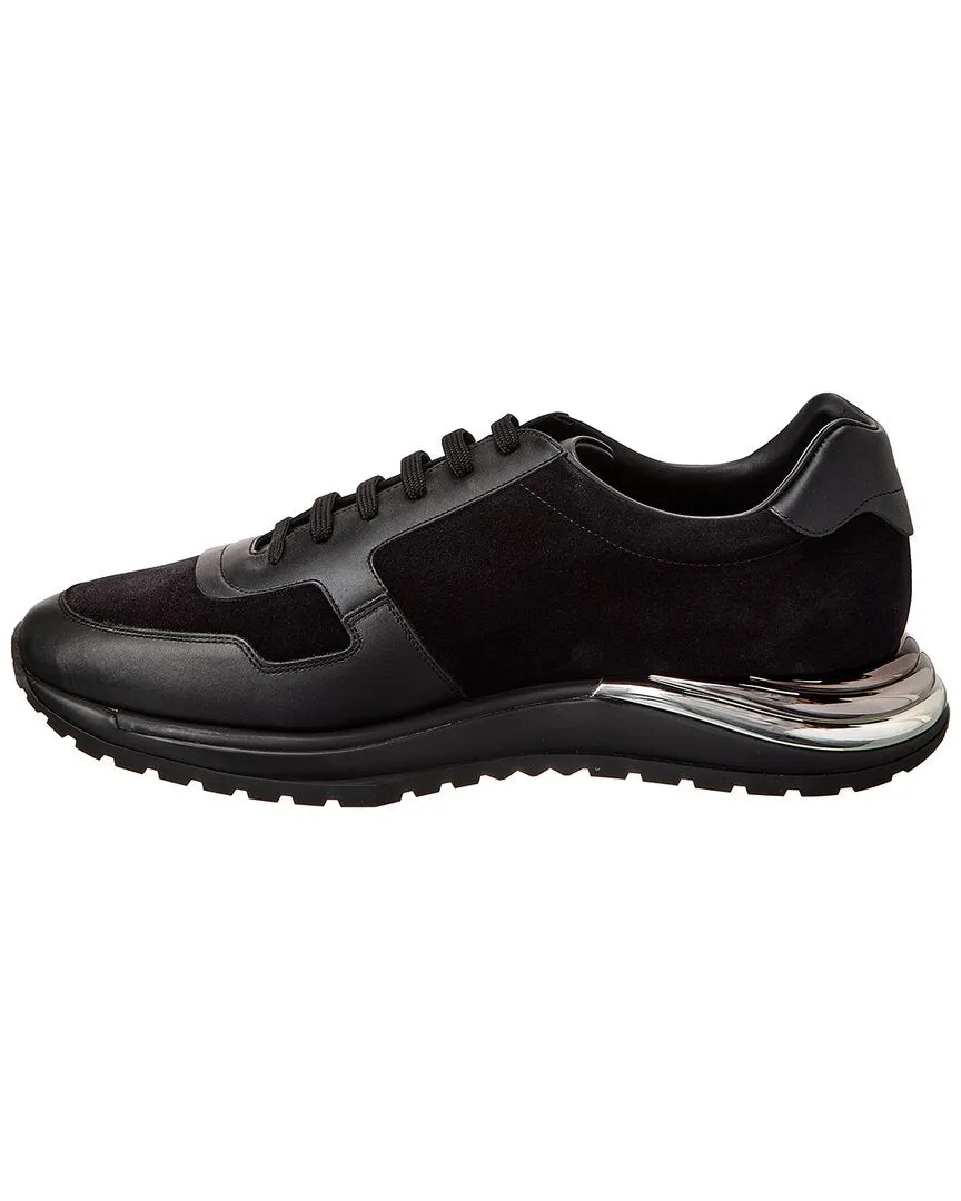 Ferragamo Leather & Suede Sneaker